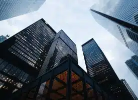 low angle photo of city high rise buildings during daytime